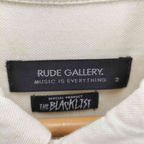 ルードギャラリー RUDE GALLERY THE BLACKLIST MARIA Shirt マリア ハンズ オープンカラー シャツ メンズ JPN:2