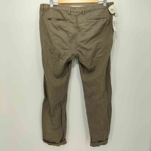 YAN SIMMON SPIRIT TAPERED FIT リネン混スラックス メンズ 36