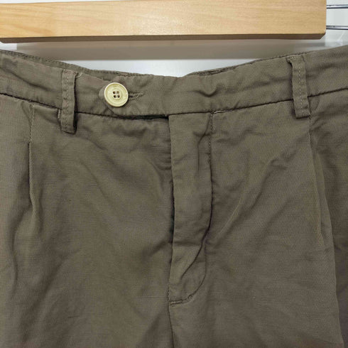 YAN SIMMON SPIRIT TAPERED FIT リネン混スラックス メンズ 36