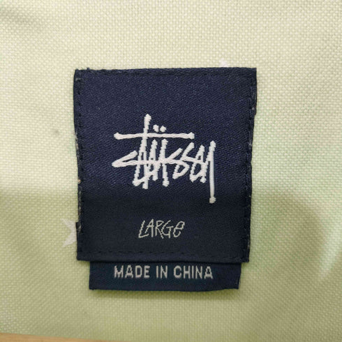 ステューシー Stussy 星柄 S/S BDシャツ メンズ LARGE