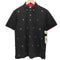 バンド 総柄 S/S ポロシャツ メンズ import:M