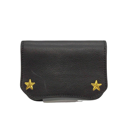 Groover Leather Short Trackerwallet Custom Gold Star ショート トラッカー ウォレット カスタム ゴールド スター スタッズ メンズ