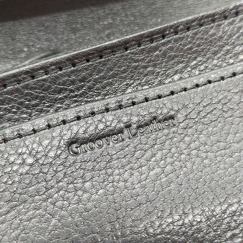 Groover Leather Short Trackerwallet Custom Gold Star ショート トラッカー ウォレット カスタム ゴールド スター スタッズ メンズ