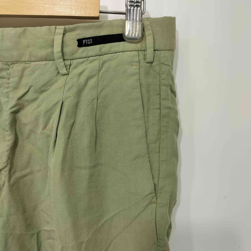 ピーティーゼロウーノ PT01 PREPPY FIT リネン混 スラックス メンズ 48