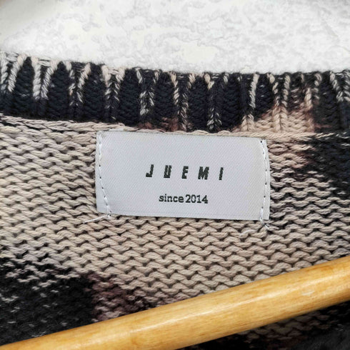 ジュエミ Juemi Tie Dyed Long Tail Knit レディース FREE