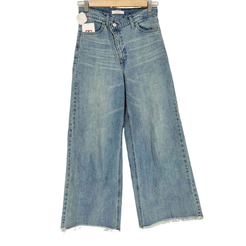 WHEIR アシンメトリーワイドデニムパンツ cool レディース UK:25