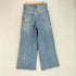 WHEIR アシンメトリーワイドデニムパンツ cool レディース UK:25