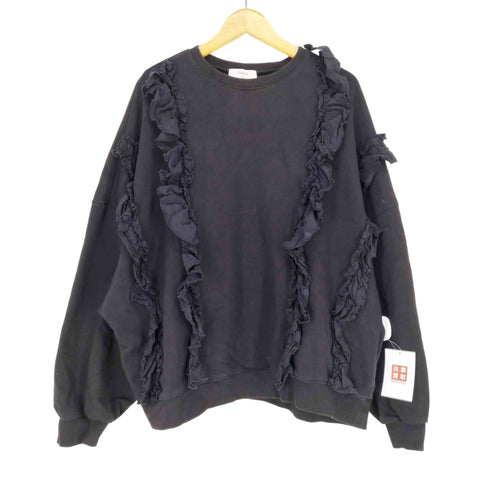 ジュエティ jouetie デザインフリルスウェット レディース JPN:M
