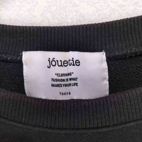 ジュエティ jouetie デザインフリルスウェット レディース JPN:M