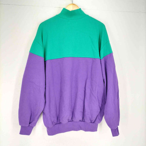 プニュズ PUNYUS ロゴ刺繍ハーフジップスウェット レディース JPN:3