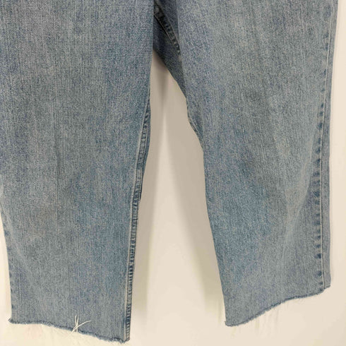 エディーバウアー Eddie Bauer 00S CLASSIC FIT カットオフ ジッパーフライ デニム パンツ メンズ W32×L32