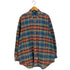 ラルフローレン RALPH LAUREN The Big Oxford 裾ポニー刺繍 チェック オックスフォードシャツ メンズ import:M