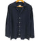 米富繊維TF Yonetomi LINEN KNIT S/T オープンカラーストライプニットシャツ メンズ JPN:2