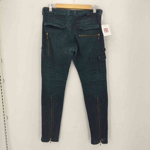 ブラックミーンズ BLACKMEANS 刺し子 道着ジップパンツ メンズ JPN:3