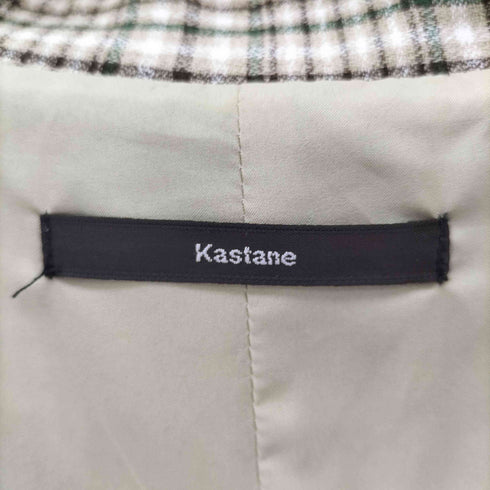 カスタネ Kastane チェック ジャガード ジャケット レディース FREE