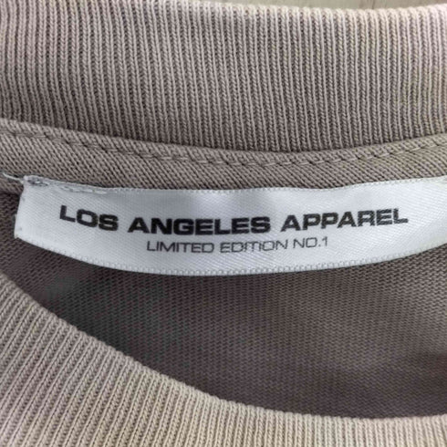 ロサンゼルスアパレル Los Angeles Apparel LIMITED EDITION No.1 クルーネックTシャツ メンズ import:M