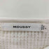 マウジー moussy 23AW HEAVY WAFFLE CROP ヘビー ワッフル クロップ トップス レディース FREE
