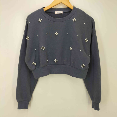PEACH JOHN ビジュー スウェットプルオーバー レディース ONE SIZE