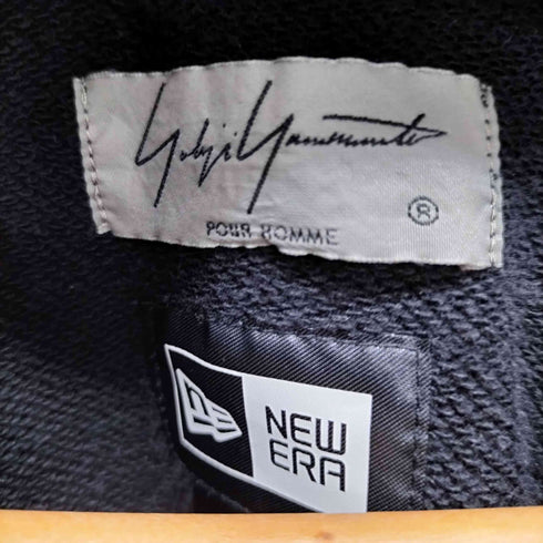 ヨウジヤマモトプールオム Yohji Yamamoto POUR HOMME 17AW ロゴ刺繍コットンプルオーバーパーカー メンズ JPN:L