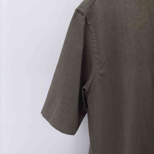 スティーブンアラン Steven Alan LNN/TCH BAND COLLAR SHIRT-BOLD バンドカラーS/Sシャツ メンズ JPN:M