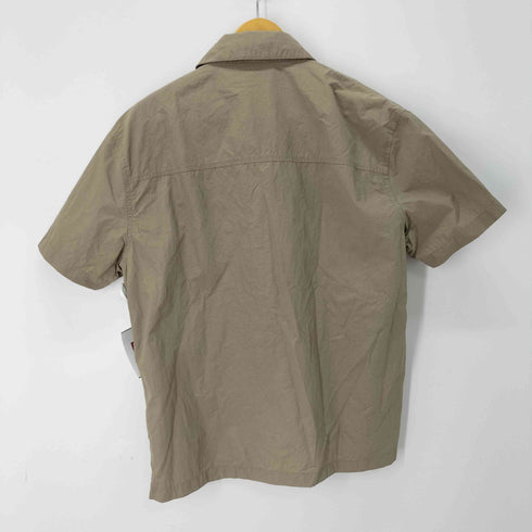 ゲス GUESS ナイロン混S/Sワークシャツ メンズ import:L