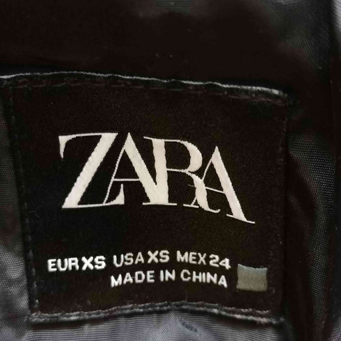 ザラ ZARA フーデットロングダウン レディース import:XS