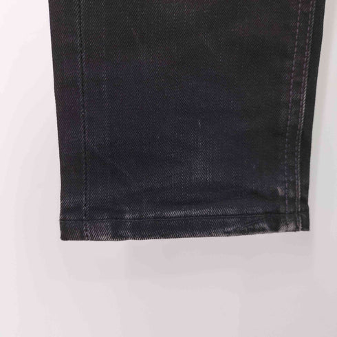 ヌーディージーンズ Nudie Jeans スキニーフィットブラックデニムパンツ メンズ W27L32