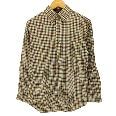 エルエルビーン L.L.Bean インド製 John & Field チェック L/S ボタンダウンシャツ メンズ import:S