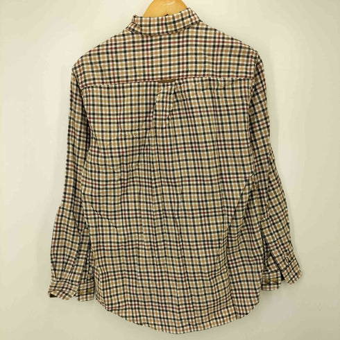 エルエルビーン L.L.Bean インド製 John & Field チェック L/S ボタンダウンシャツ メンズ import:S