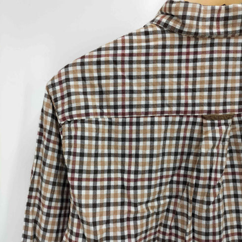 エルエルビーン L.L.Bean インド製 John & Field チェック L/S ボタンダウンシャツ メンズ import:S
