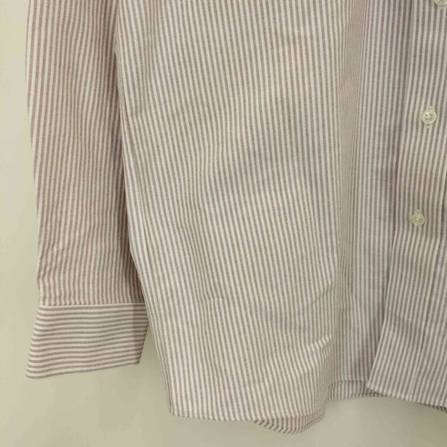 エルエルビーン L.L.Bean マレーシア製 WRINKLE RESISTANT ストライプ柄 L/S ボタンダウンシャツ メンズ 15-32