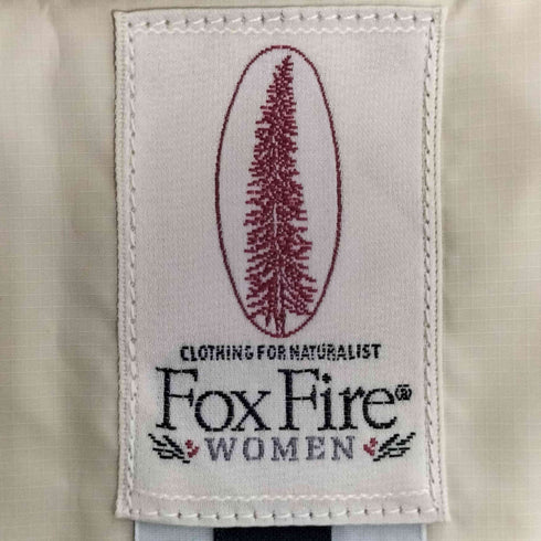 フォックスファイヤー foxfire ロゴプリント 裾ドローコード マウンテンジャケット メンズ
