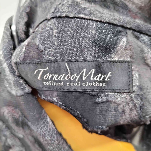 トルネードマート TORNADO MART クロコ切替ジャガードシアーシャツ メンズ