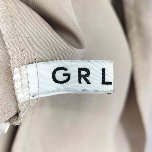 グレイル GRL ベルト付きバックプリーツトレンチコート レディース JPN:L