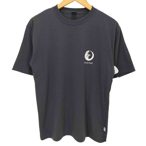 モンベル mont bell ロゴプリント クルーネック S/S シャツ メンズ JPN:M