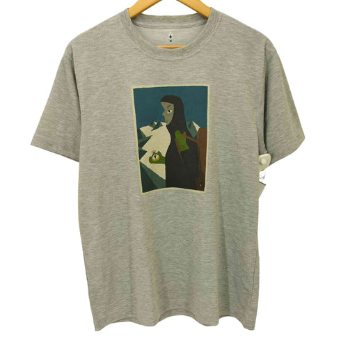 モンベル mont bell WIC.T 登はんの前 クルーネック S/S シャツ メンズ JPN:M