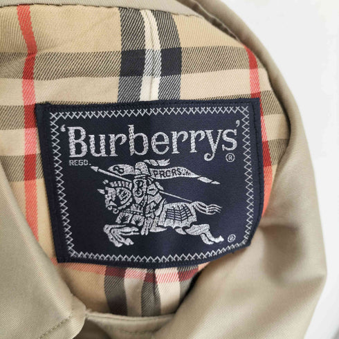 バーバリーズ BURBERRYS 裏地ノヴァチェックステンカラーコート メンズ 175