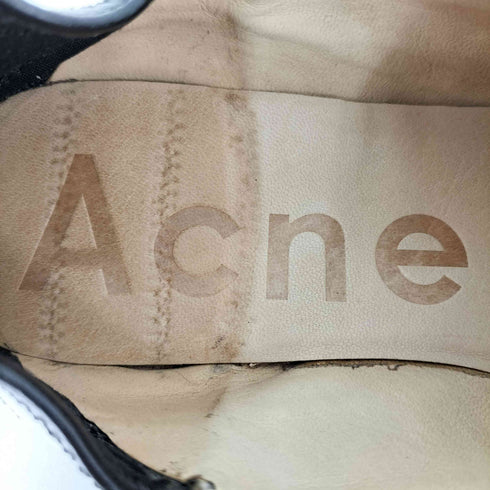 アクネストゥディオズ ACNE STUDIOS レザーストライプミュール レディース 36