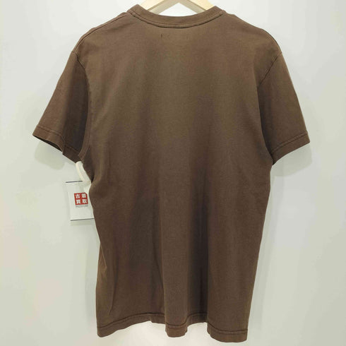 ステューシー Stussy オールド ロゴパッチワーク クルーネックTシャツ メンズ S