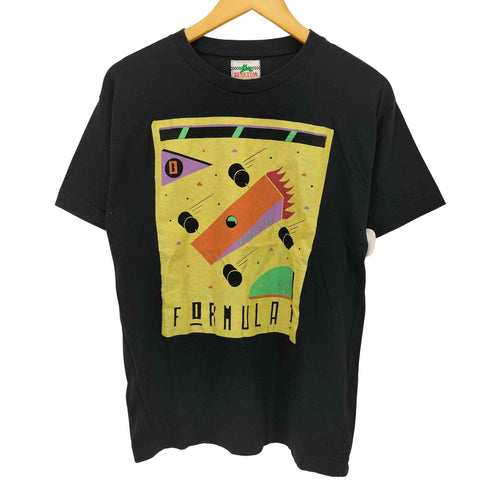 ベネトン BENETTON ロゴプリント クルーネック S/S シャツ メンズ EUR:46