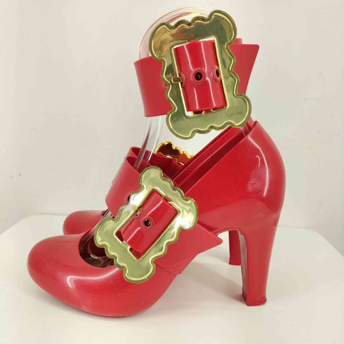 ヴィヴィアンウエストウッド アングロマニア Vivienne Westwood ANGLOMANIA ラバーダブルストラップ 額縁パンプス レディース 37