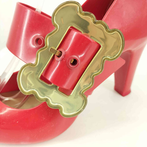 ヴィヴィアンウエストウッド アングロマニア Vivienne Westwood ANGLOMANIA ラバーダブルストラップ 額縁パンプス レディース 37