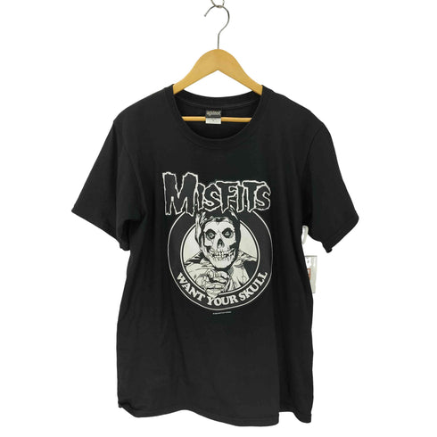 AGAINST バンドプリントクルーネックTシャツ メンズ JPN:L