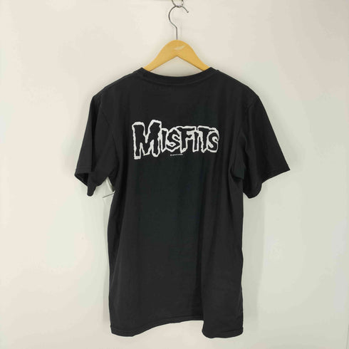 AGAINST バンドプリントクルーネックTシャツ メンズ JPN:L