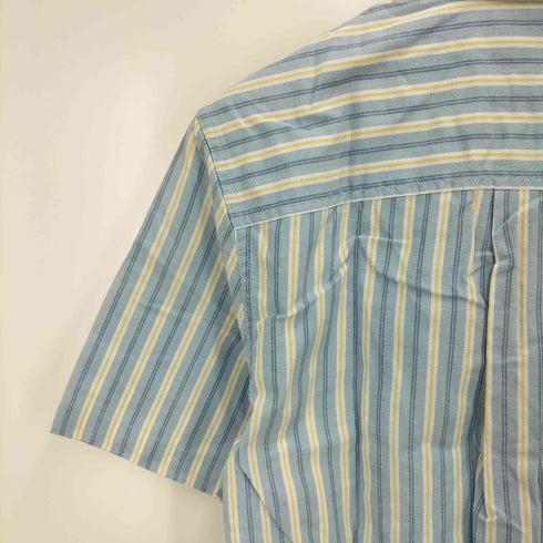 エルエルビーン L.L.Bean マルチストライプ ボタンダウン S/S シャツ メンズ M-REG