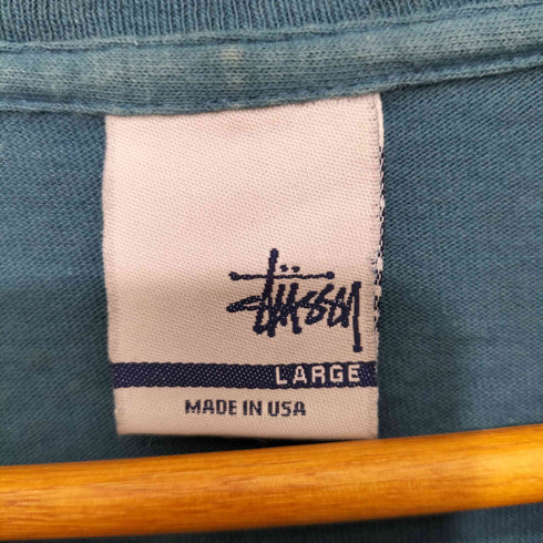 ステューシー Stussy 90-2000s USA monogram skate man tee メンズ L