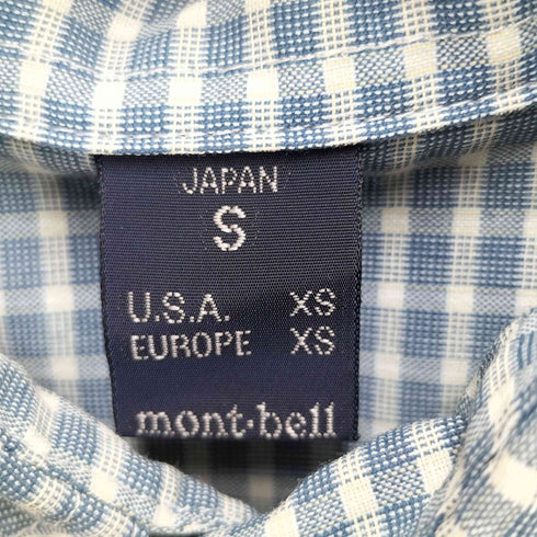 モンベル mont bell WIC.ライトシャツ ダブルポケット メンズ JPN:S