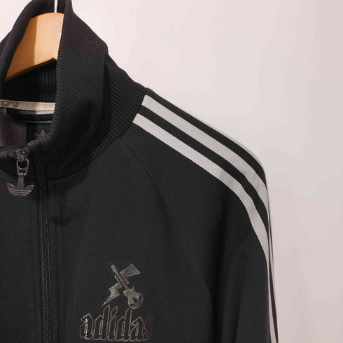 アディダス adidas 00S 稲妻 ギター サイドライン トラックジャケット メンズ M