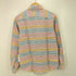 エルエルビーン L.L.Bean SLIGHTLY FITTED マルチボーダー リネン L/S シャツ メンズ import:M