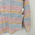 エルエルビーン L.L.Bean SLIGHTLY FITTED マルチボーダー リネン L/S シャツ メンズ import:M